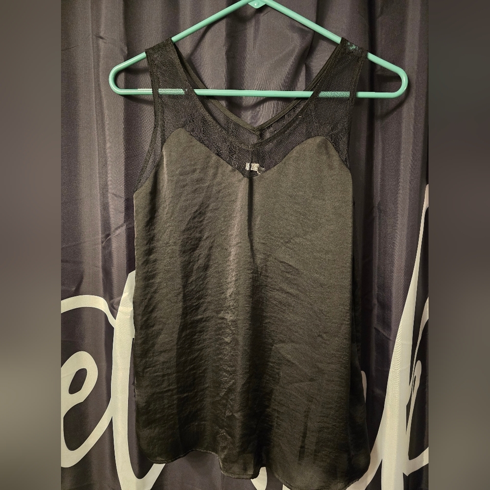 Maurices Black Sleeveless Tank Top